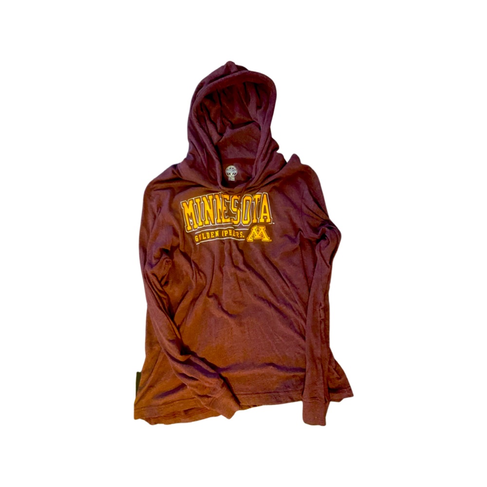 Minnesota Gophers thin shirt hoodie